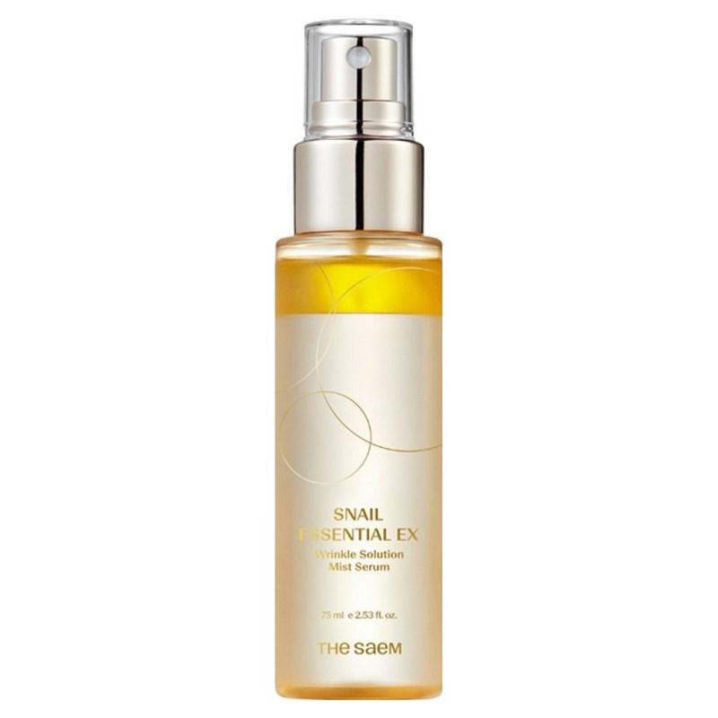 The Saem Snail Essential EX Wrinkle Solution Mist Serum, 1 Pcs, 75ml