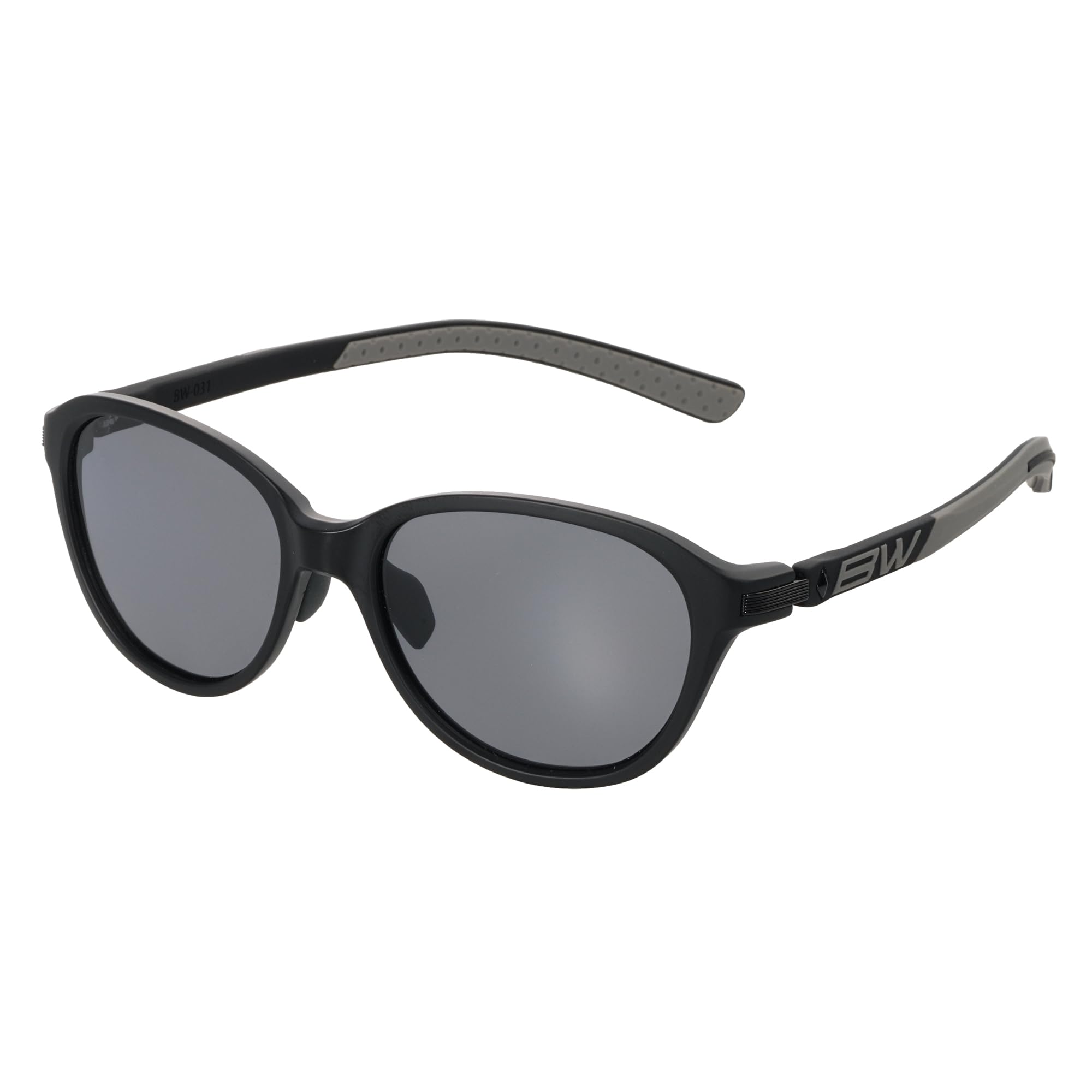 

Polarized Sunglasses Matte SMOKE [Bunnywalk] BW-031 BW-0310F Black/Charcoal