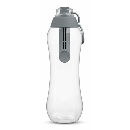 DAFI Portable Water Purifier Bottle with Cartridge (Light Gray, 500ml) [Japan Specification/Official Japanese Product]