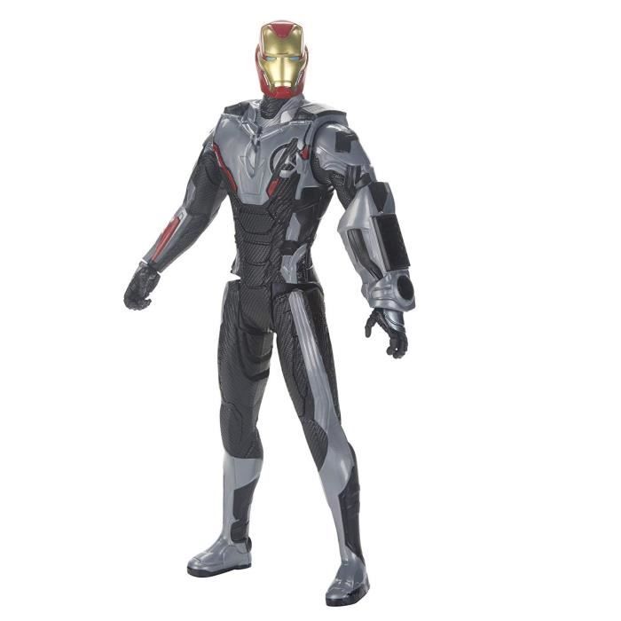Figurine Titan Power FX Iron Man Et Power Pack - Marvel Avengers Endgame - 30 Cm