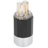 Monosaudio Pure Copper 24K Gold Plated Power Plug HIFI Audio Power Connector Plug 100‑250V
