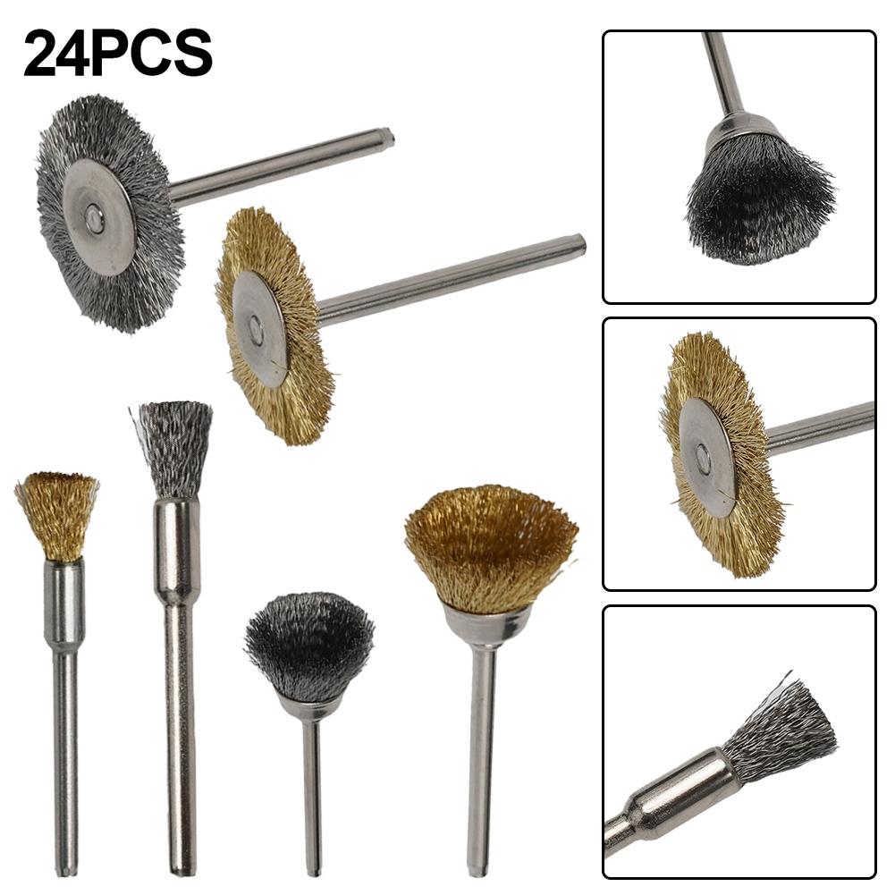 Brass Brush Metalworking Removal Brush Rotary Tools Brand New