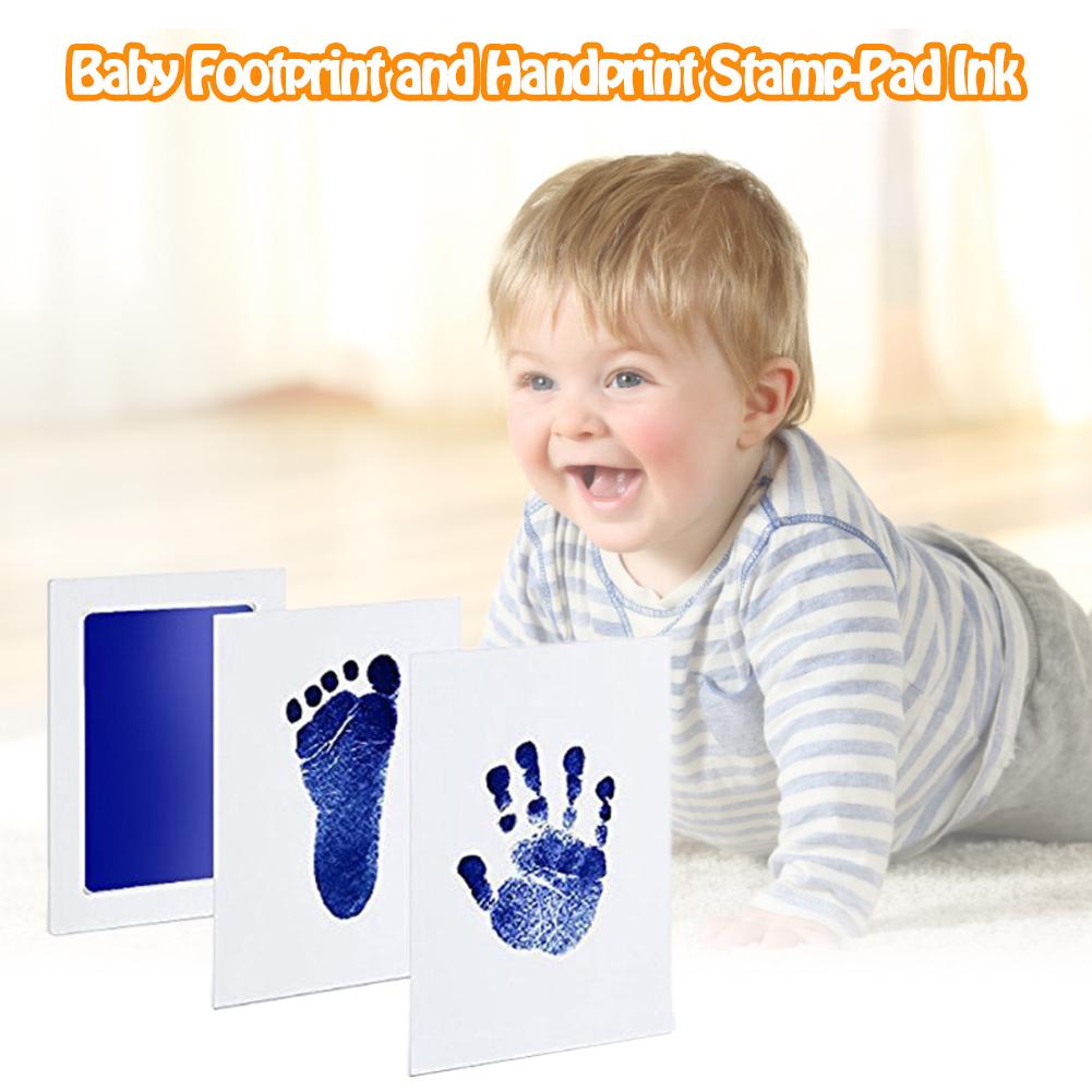 baby handprint stamp