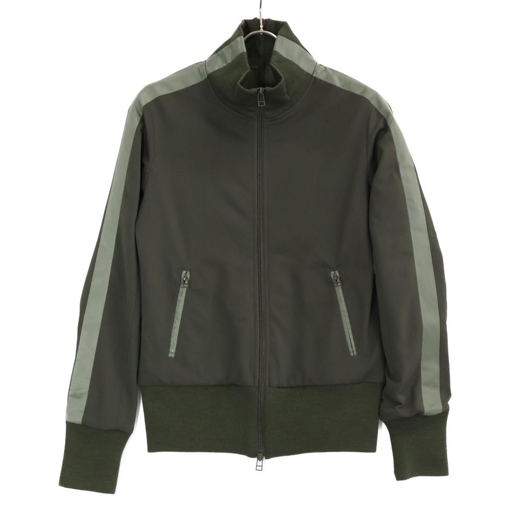 REGULATION Yohji Yamamoto [Good Condition] FU-J51-800 Front and back zipper jersey Jacket 2 khakiUsed