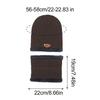 Winter Thickened Knitted Hat For Men Fleece Lined Warm Neck Thickened Warm Windproof Cold-Resistant Hat For Cold Weather Cycling