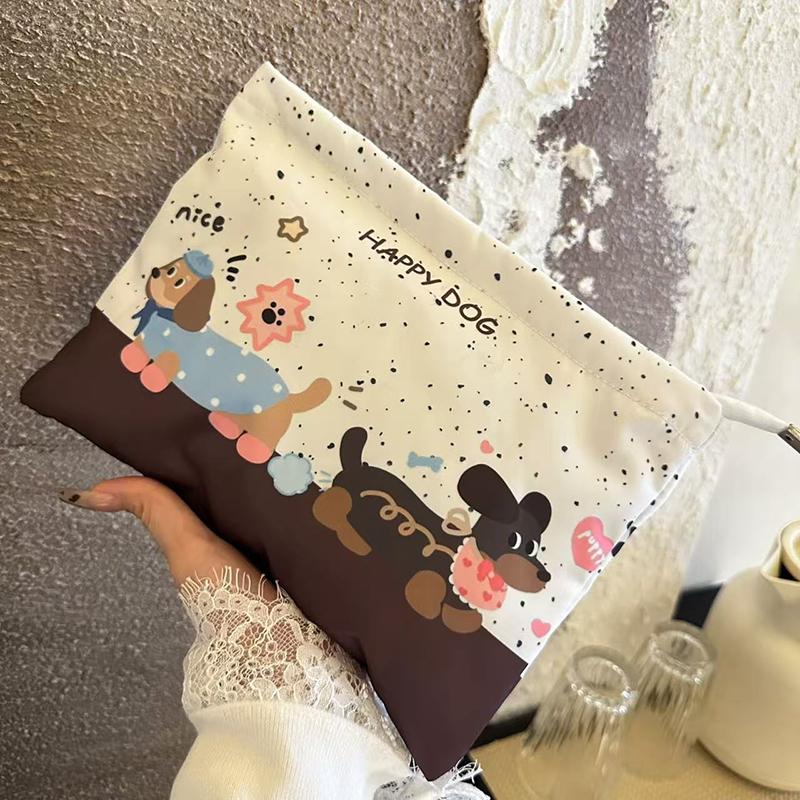 Large Capacity Makeup Bag Clutch Cosmetic Organizer Travel Wash Toiletries Storage Bag Makeup Pouch