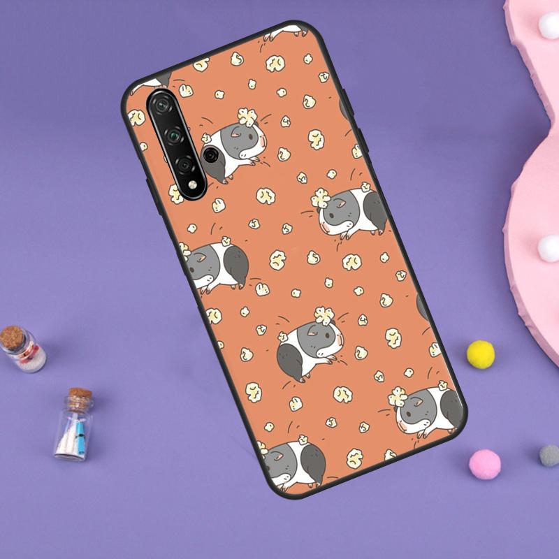 Cute Cartoon Guinea Pig For Huawei Nova 10 9 SE 3i 7i 8i 11i 12i Y60 Y61 Y70 Y72 Y73 Y90 Y91 P20 P30 P40 Lite Case