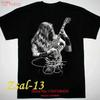 Zakk Wylde Guitar Music T Shirt D34429 Vintage Washed Comfortable Top For Everyday Wear Versatile Fashion Streetwear Vintage