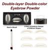 Perfect Shape 2 Colors Eyebrow Seal Stamp Quick Make Up Lazy Person Brow Stamps  Girl