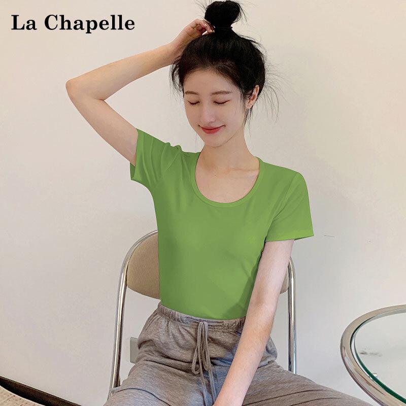 La Chapelle Women s Slim Fit Short Sleeve T-Shirt XXL