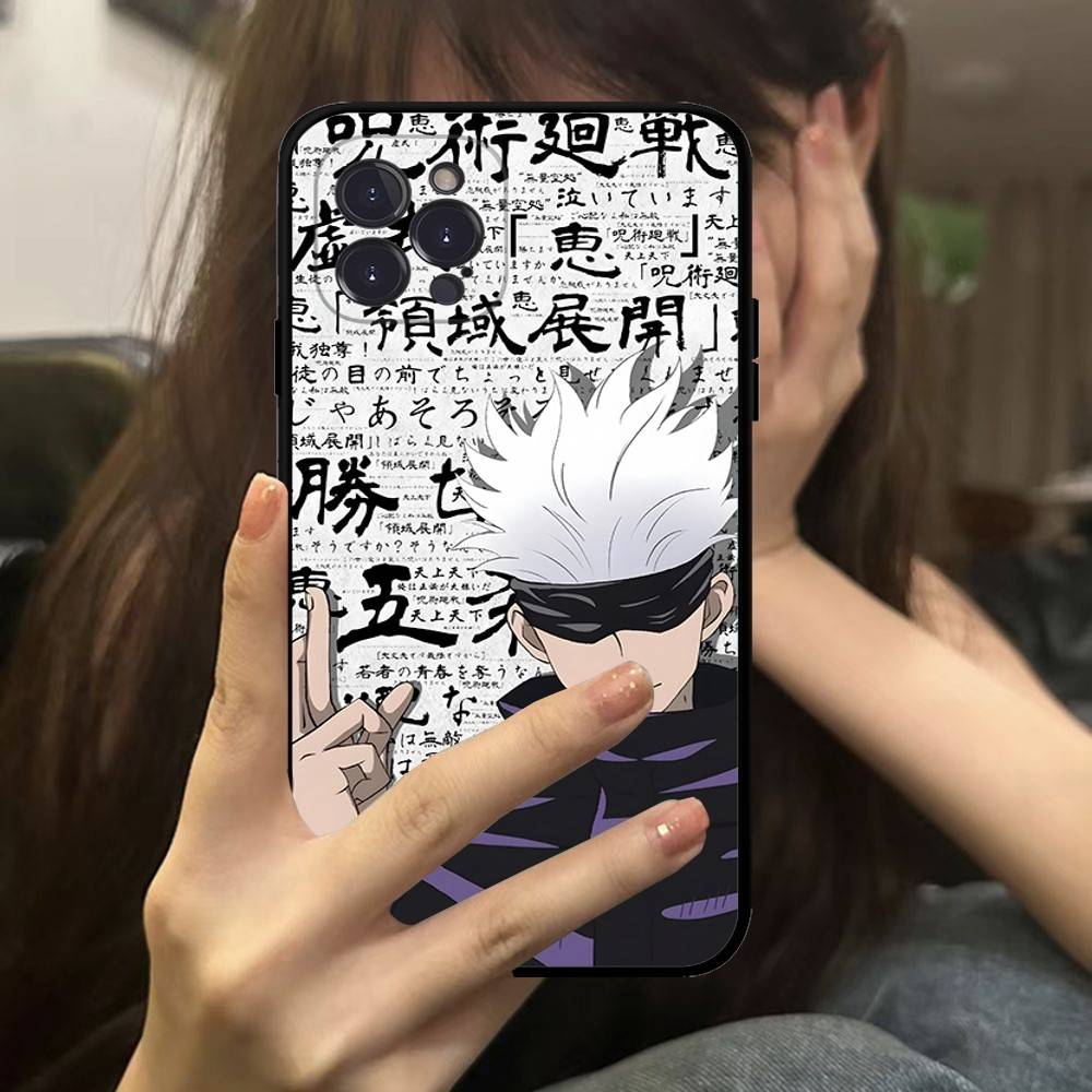 Jujutsu Kaisen Satoru Gojo Comics Phone Cover Case For IPhone 13 12 11 17 Pro Max 17 15 16 14 Plus 17Air