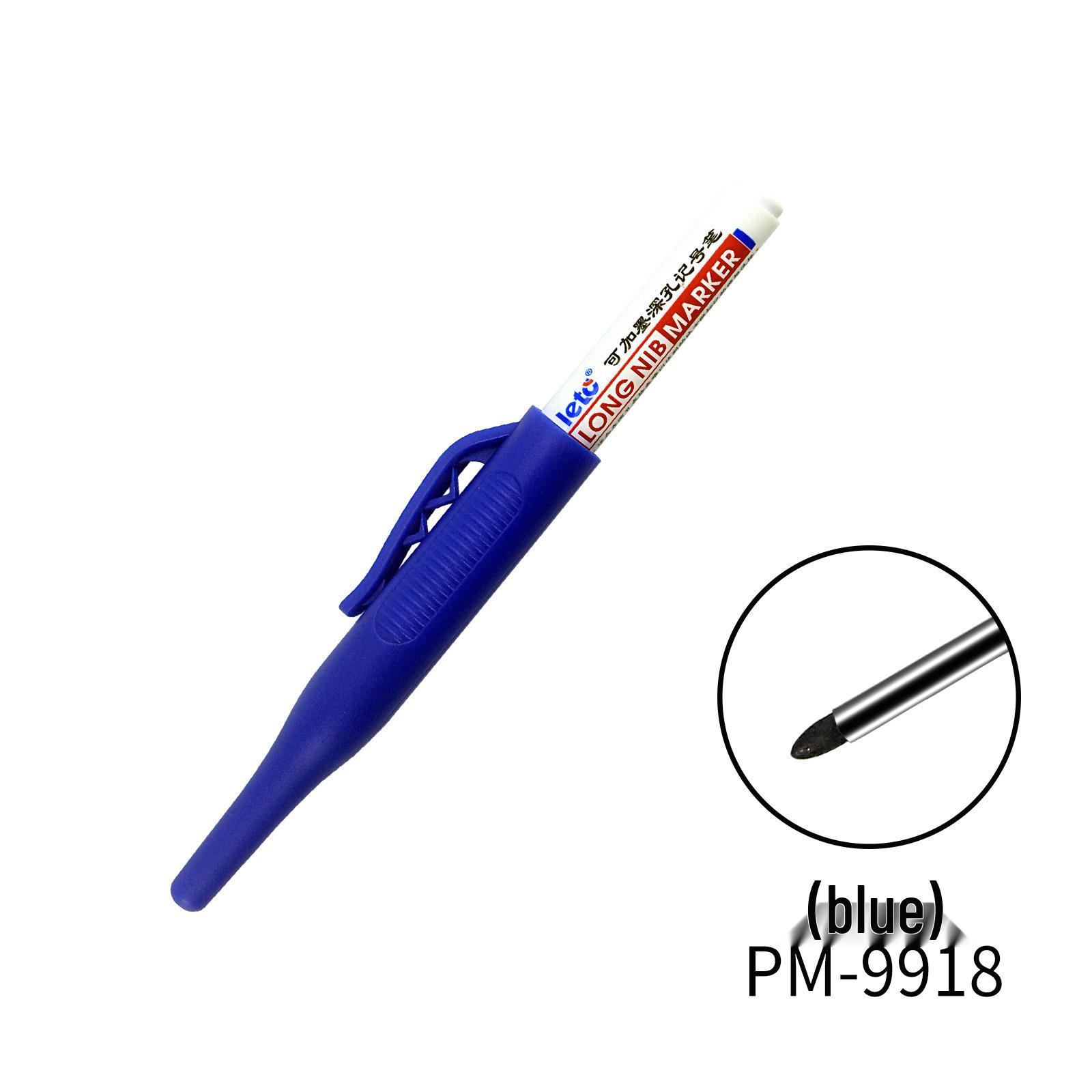 Многоразовый маркер для глубоких отверстий Leto для дерева, плитки, металла и поверхностей автомобилей