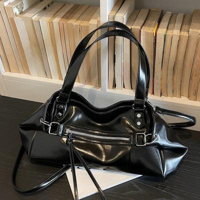 Large-capacity Spring Simple Shoulder Bag with High-Quality Luxury Commuting Tote Design