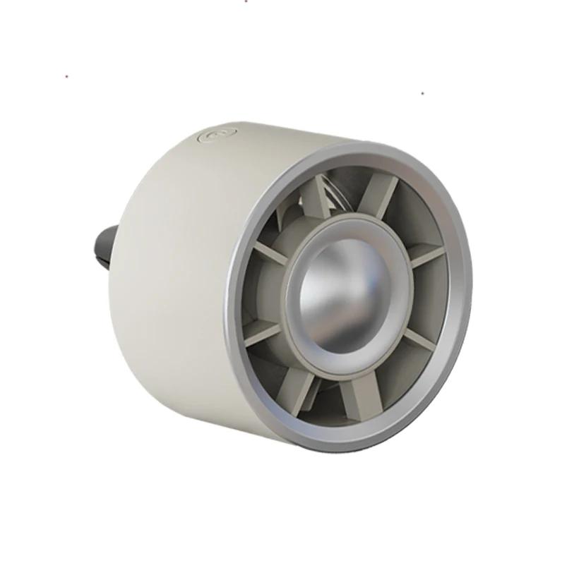 New Car Air Outlet Fan USB Cooling Fan with Color Changing Light 3 Speed Fan Car Rear Seat Heat Dissipation Car Accessories