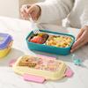 Bento Box per Pranzo con Frutta in Acciaio Inossidabile per Bambini - Anti-scottatura, Design Approfondito, Piatto per Alimenti per Studenti