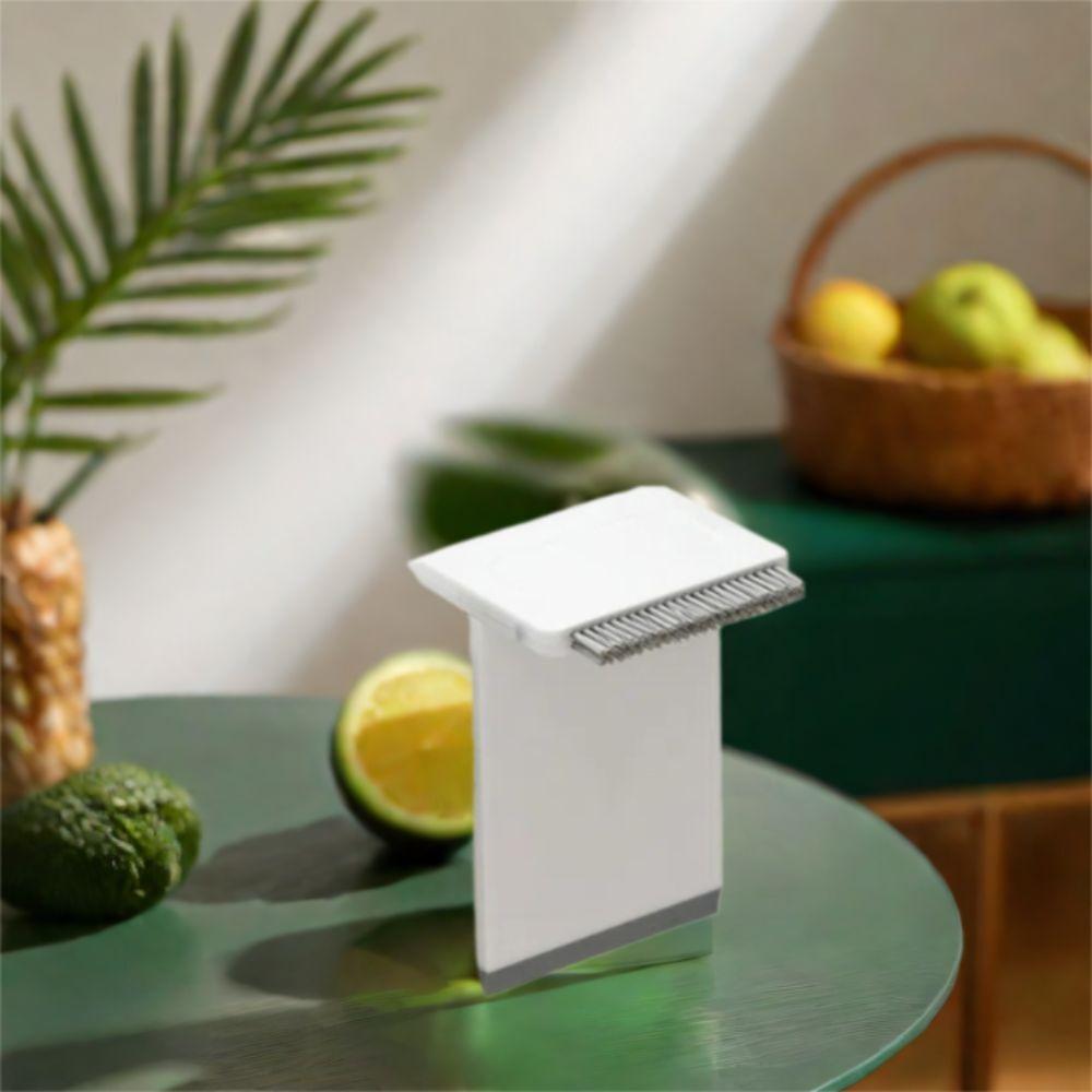White Mini Cleaning Brush Portable Squeegee Cleaner Removable Brush Sink Cleaning