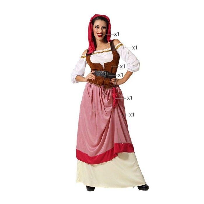 Déguisement femme médiévale xl