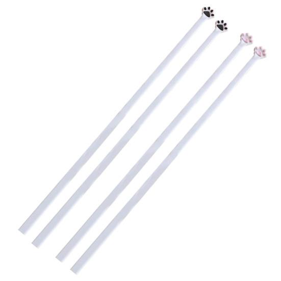 1 Pair Cat Paw Chopsticks Reusable Non-Slip Grip Chopsticks Cute Cat-themed Utensils for Cat Lovers Sushi Noodles Rice Dining