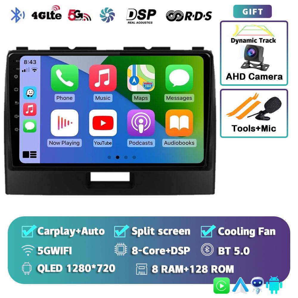 Android 14 Carplay Car Radio For Suzuki Wagon R 2010 2011 2012 2013 2014 2015 2016 2017 2018 GPS Multimedia Video Player Stereo
