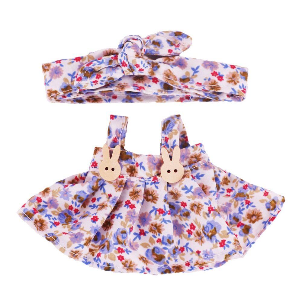 for 17Cm Plush Doll For  Clothes Accessories Pants Skirts Cute Overall Doll Suspender Dress Holiday Gifts