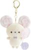 San-X MV32001 Sugar Cocomoo "Rory and Pop's Candy Day" Hanging Plush Toy, ChooPopCandy (Rory)