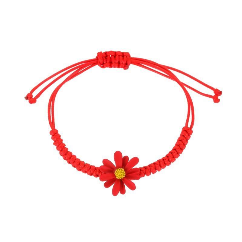 RUI RUI YU Women Bracelet Summer Daisy Hand-woven Hand Rope Hand Ornament