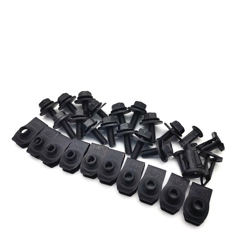 28x Motor Spritzschutz Schrauben Kotflügel Stoßstange Clips für Nissan 350z 370z Infiniti