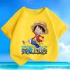 Newly Released Printed Cartoon Character for Boys and Girls Childrens Roundneck Summer Shortsleeved Shirt