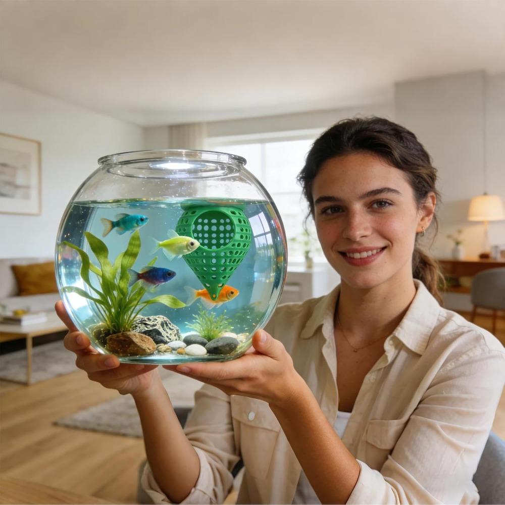 Hideout Floating Fish Hammock 3D Printed Aquarium Resting Platforms  Fish Breeding