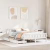 VidaXL Bed Frames Without Mattress White 160x200 Cm Solid Pine Wood 3301584