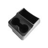 SHAOHAO Console Box Cup Holder for New Honda Front Seat Floor Console Tray Storage Box with Cup Car Small Item ABS No Honda Car Supplies [2-Piece Set]