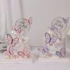 30Pcs Butterfly Cake Toppers Princess Girl Wedding Happy Birthday Party Decor Dessert Cake Decor Butterfly