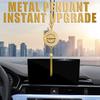 Hub Cap Car Interior Pendant Metal Pendant Rearview Mirror Pendant Gift For Nissan Nismo Xtrail Sentra Rogue Note Leaf Qashqai BMPQR1