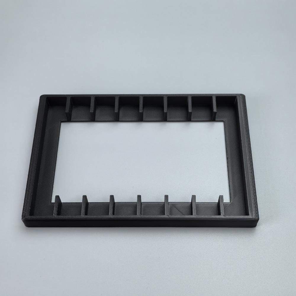 8/10 Slots Magnetic Tape Holder Large Capacity Plastic Card Display Stand Multi-functional Cassette Tape Holder Box