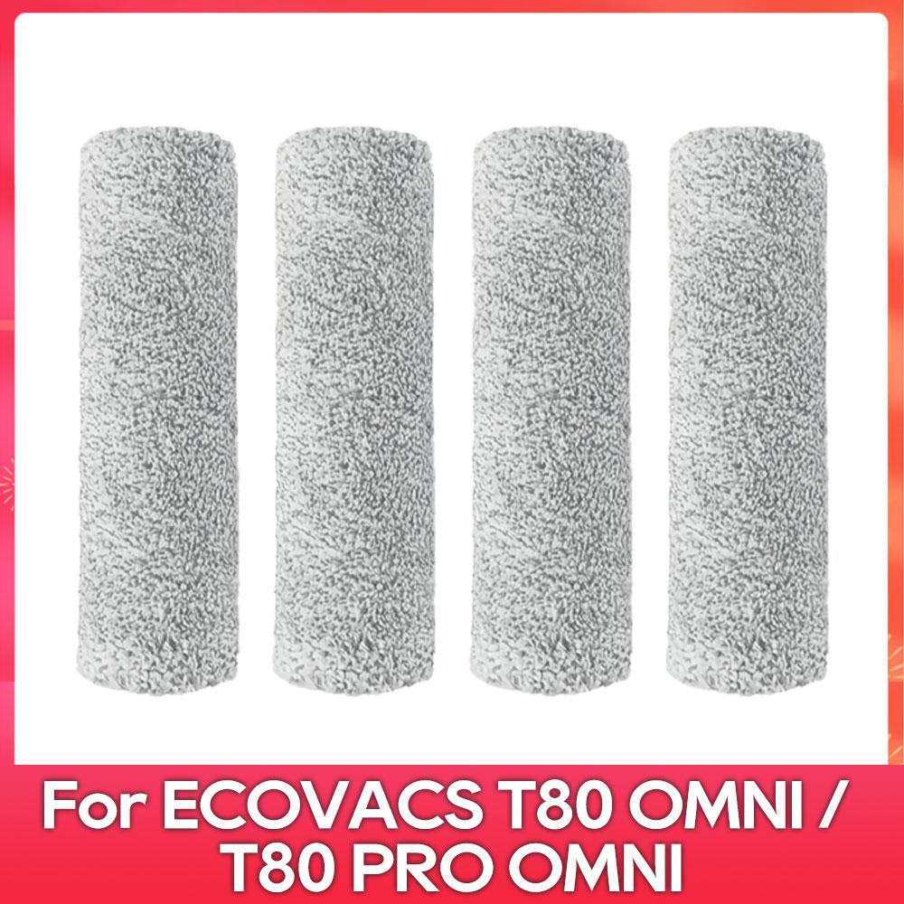 Fit For ( ECOVACS T80 PRO OMNI / T80 OMNI ) Vacuum Parts Main Roller Mop Cloth Side Brush Dust Bag HEPA Filter Accessories
