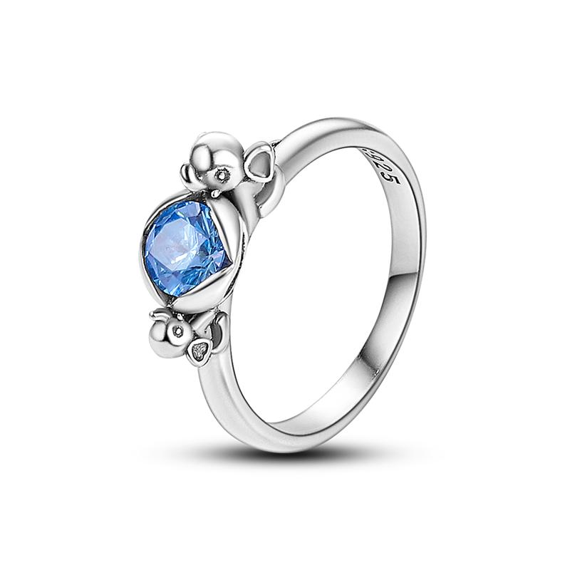 Finger Rings for Women 925 Silver Zircon Crystal Stackable Geometric Ring Wedding Jewelry Engagement Rings
