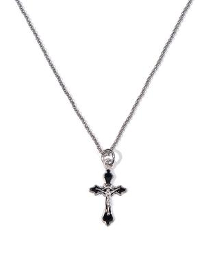 Joegush Mini Rosario Necklace (Black)