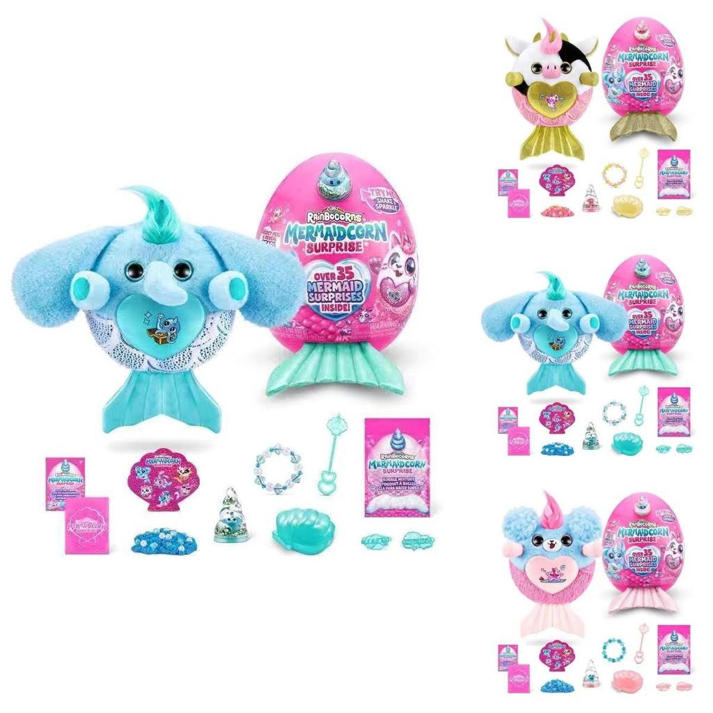 Unicorn Plush Toy With Cartoon Mermaid Design Perfect For Kids Playroom Decor