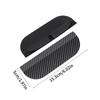 2Pcs Car Rearview Mirror Universal Rain Eyebrow Carbon Fiber Pattern Car Rain Shield Reversing Mirror Rain Cover Car Accessorie