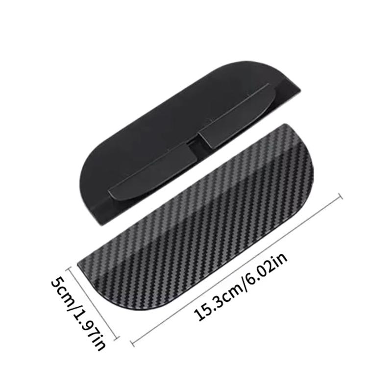 2Pcs Car Rearview Mirror Universal Rain Eyebrow Carbon Fiber Pattern Car Rain Shield Reversing Mirror Rain Cover Car Accessorie