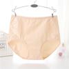 Plus Size High Waist Cotton Underwear - Breathable, Comfortable Briefs