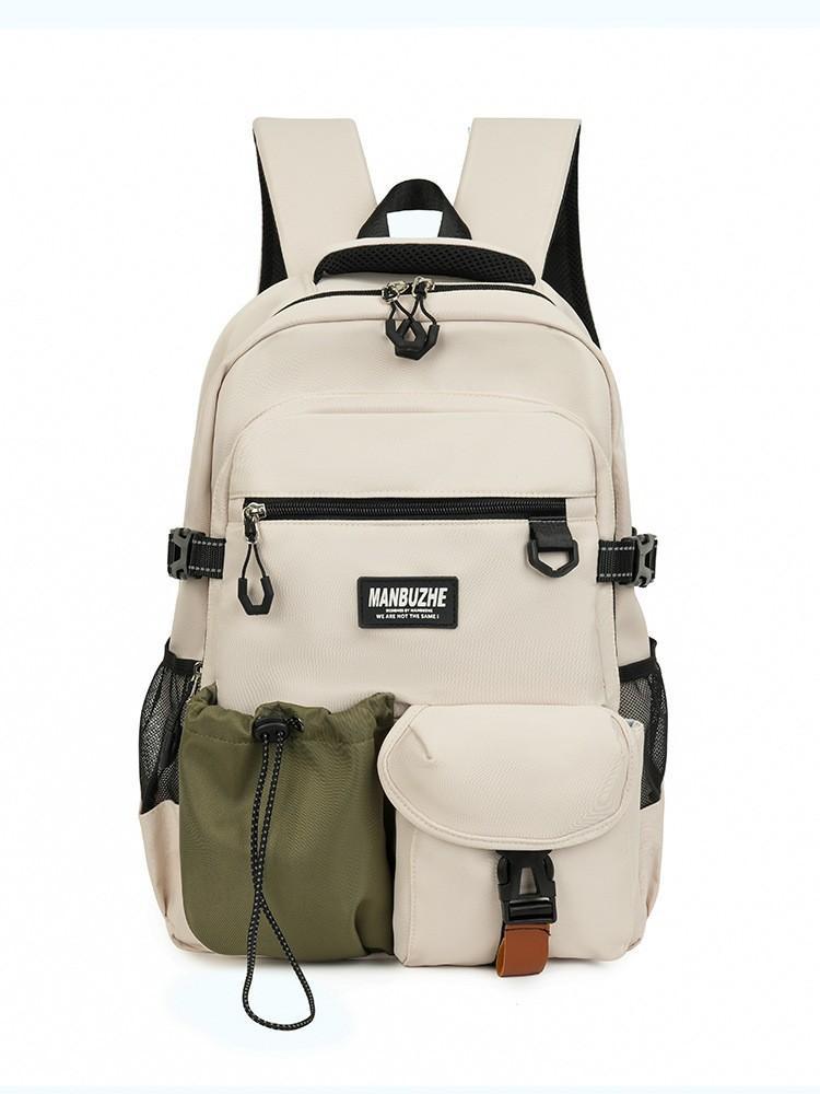 Schoolbag New Mountain Tooling Trendy Cool Backpack Men's Simple Mountaineering Strong Multi-compartment Large-capacity Backpack
