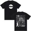 Robbie Williams Rw Tour Album Merch T Shirt Men Women Fashion Harajuku Short Sleeve T-shirt Summer O-Neck Cotton Tees Streetwear