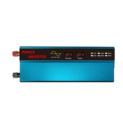 12V To 110V/ 220V Sine Wave Inverter Onboard Inverter with Dual Digital Display