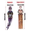 Bride Groom Skeleton Ghost Couple Hanging Flag Door Hanging Porch Halloween Outdoor Decoration Scary Paper