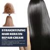 Haarglättung Keratin Ratin Reparaturcreme, Reparatur Seidige Haarpflege Feuchtigkeitsspendende Haarmaske Behandlungcreme