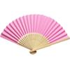 5lots Paper Bamboo Folding Fan Creative Expression Fan for Kids Artistic Expression and Imagination
