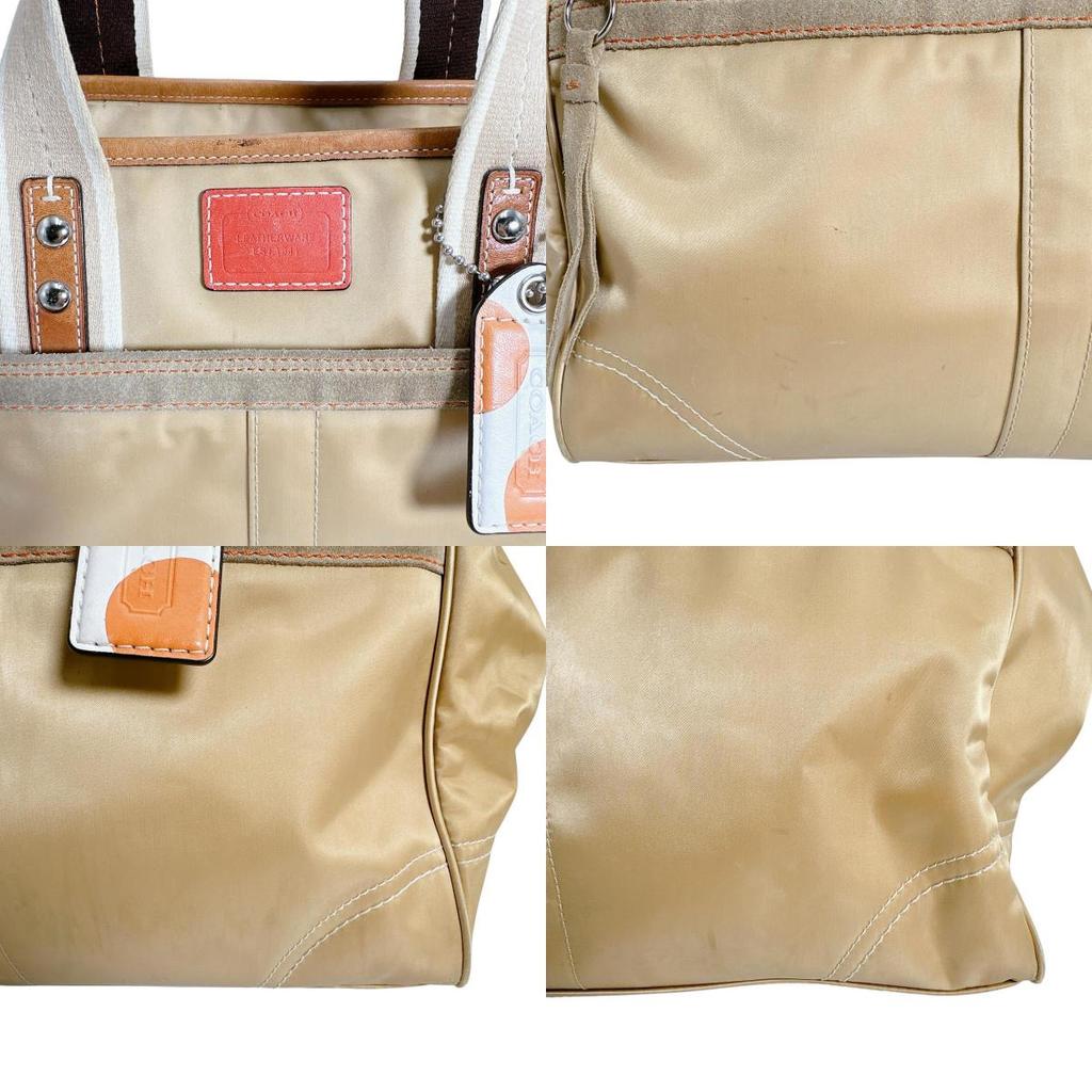 Coach Geantă de mână Ashley Dot Nylon Maro Femei B1481-F20027 Folosită