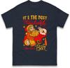 Its The Most Wonderful Time For A Beer Santa Christmas Tshirt Drinking Top