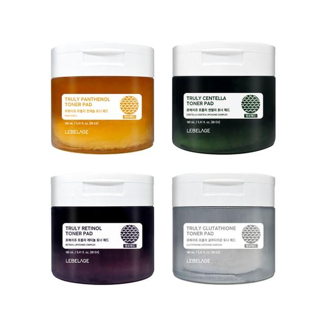 LEBELAGE - Truly Toner Pad - 4 Types Panthenol